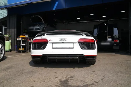 Audi R8 V10 레무스 가변 머플러 장착 REMUS / 경기 성남 분당