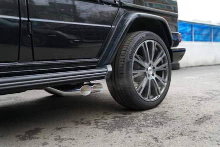 벤츠 W463 지바겐 G63AMG 브라부스 / 만소리 튜닝 BRABUS,MANSORY 브라부스 가변 머플러 모노 블록 R 22인치 휠 / 경기 성남 분당
