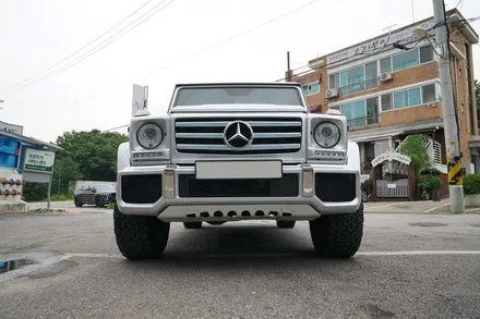 지바겐 G350 와이드 한 G63AMG 범퍼로 교체 작업 / 경기 성남 분당