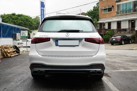 GLS580, GLS63AMG 정품 컨버전 프런트 범퍼,그릴,리어디퓨져,머플러 팁 AMG 정품 튜닝 / 경기 성남 분당