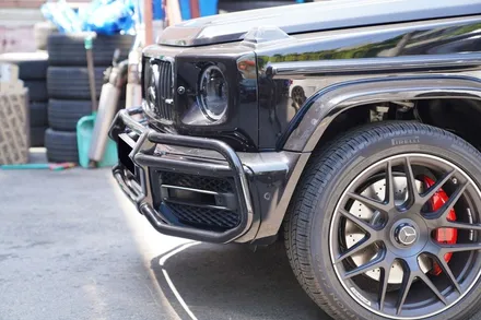 지바겐 G63AMG AMG 정품 블랙 불바 / 블랙 레터링 / 브라부스 가변 머플러 BRABUS , AMG / 경기 성남 분당