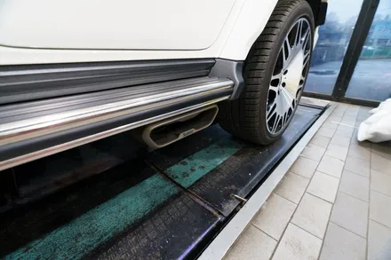 지바겐 G63amg 아크라포빅 티타늄 가변 머플러 W463A / 경기 성남 분당