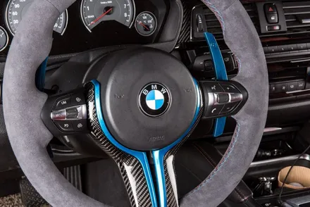 BMW F82 M4 오토 테크닉 패들 시프트 알칸타라 스포츠 핸들 / 경기 성남 분당