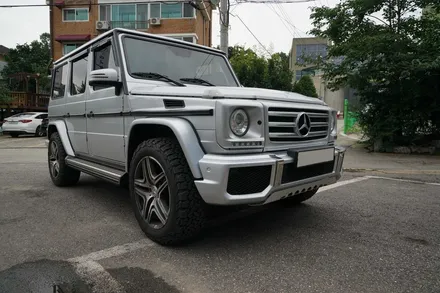 지바겐 G350 와이드 한 G63AMG 범퍼로 교체 작업 / 경기 성남 분당