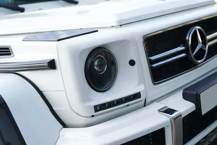 G500 4X4 브라부스 프런트 립 스포일러/만소리 전동스텝/블랙 헤드램프/블랙 데이라이트 BRABUS / 경기 성남 분당