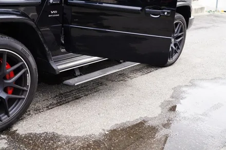 지바겐 G63AMG 브라부스 정품 프런트 LED 립 스포일러 BRABUS 정품 / 경기 성남 분당