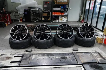 벤츠 지바겐 G63AMG 브라부스 모노블록 Z 22인치 + 브라부스 정품 펜더 스티커 + AMG 정품 미러 레드 라인 스티커 장착 BRABUS ,AMG / 경기 성남 분당