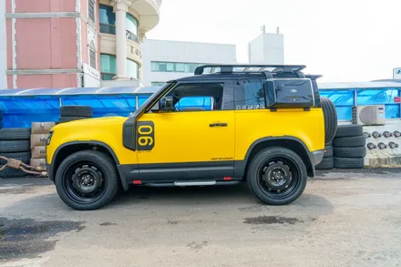 디펜더 90 브리티시 헤리티지 22인치 칸 휠 KAHN DESIGN 디펜더 루프 스포일러 / 분당,성남,용인