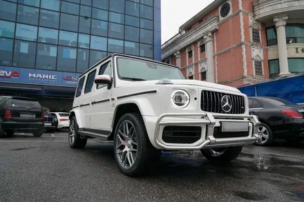 W463A 벤츠 지바겐 G63AMG 에디션 1 22인치 단조 휠 AMG 정품 레드 미러 라인  22인치 정품 단조 휠 / 경기 성남 분당