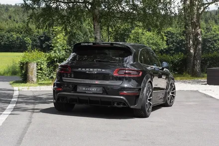 마칸용 만소리 루프 스포일러 porsche macan mansory / 경기 성남 분당
