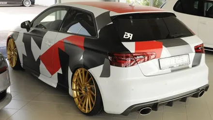 Audi A3 리거 리어 디퓨져 카본 룩 RIGER 아우디 A3 / 경기 성남 분당