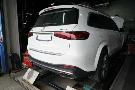 GLS580, GLS63AMG 정품 컨버전 프런트 범퍼,그릴,리어디퓨져,머플러 팁 AMG 정품 튜닝 / 경기 성남 분당