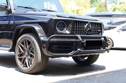 지바겐 G63AMG AMG 정품 블랙 불바 / 블랙 레터링 / 브라부스 가변 머플러 BRABUS , AMG / 경기 성남 분당