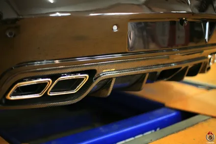 벤츠 SLS W197 독일 MEC 디자인 리어 범퍼 카본 디퓨져 카본 스포일러 장착 MEC DESIGN / 경기 성남 분당