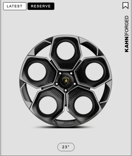 영국 칸 디자인 새로운 휠 라인 공개, Kahn Design / 경기 성남 분당