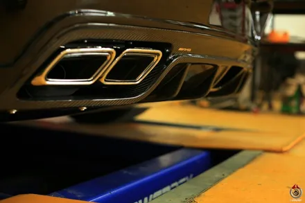 벤츠 SLS W197 독일 MEC 디자인 리어 범퍼 카본 디퓨져 카본 스포일러 장착 MEC DESIGN / 경기 성남 분당
