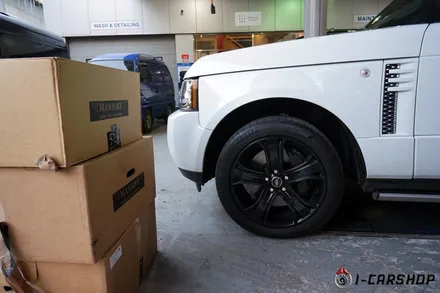 레인지로버 보그 Mansory design 만소리 Range rover vouge 5.0 M10 휠 22인치 장착 / 경기 성남 분당