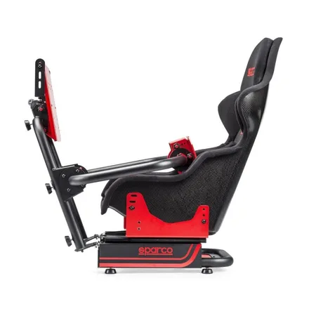 스파르코 Car racing simulator EVOLVE SPARCO 레이싱 휠 스탠드 + 카본 버킷 시트 게임 시트 / 경기 성남 분당