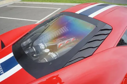 페라리 458용 Air vent engine bonnet carbon 만소리 엔진 에어 벤트 / 경기 성남 분당