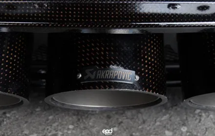 페라리 458 노비텍 리어 범퍼 포그 라이트 커버 아크라포빅 머플러 팁 세트 novitec akrapovic / 경기 성남 분당