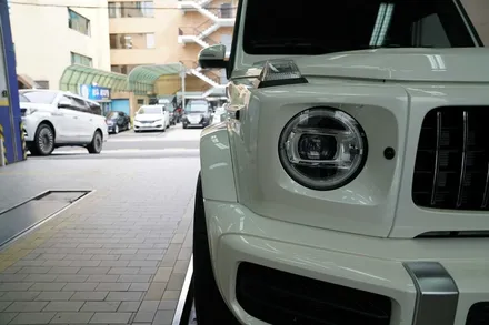 벤츠 지바겐 W463A G63AMG 브라부스 모노블록 Y 23인치 요코하마 타이어 장착 BRABUS / 경기 성남 분당