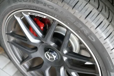 지바겐 G63AMG 에디션1 브라부스 블랙 티탄 가변머플러,프런트립,스페어타이어카본커버,ST 스페이서 BRABUS / 경기 성남 분당