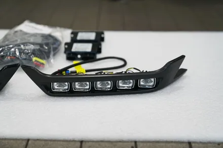 지바겐 G500 4X4 브라부스 프런트 립 스포일러 더블 LED BRABUS / 경기 성남 분당