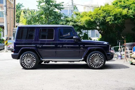 지바겐 G63AMG 만소리 멀티스포크 22인치,전동사이드스텝,밀텍가변머플러,트렁크어태치먼트 MANSORY / 경기 성남 분당