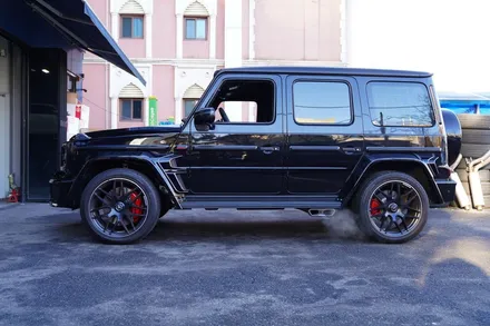 지바겐 와이드스타 G63AMG , 아크라포빅 티타늄 머플러 ,브라부스 엠블럼 세트 BRABUS / 경기 성남 분당