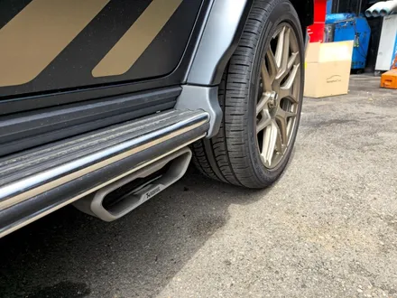 지바겐 그랜드 에디션 G63 amg 아크라포빅 티타늄 머플러 장착 / 경기 성남 분당