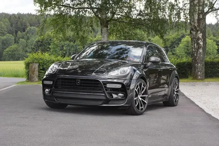 마칸용 만소리 루프 스포일러 porsche macan mansory / 경기 성남 분당