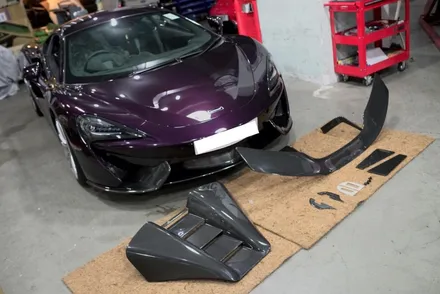 맥라렌 570S 노비텍 스포일러  Novitec Carbon Rear wing  Novitec Carbon trunk vent / 경기 성남 분당
