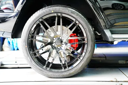 벤츠 지바겐 W463A G63AMG 브라부스 모노 블록 F 23인치 블랙 휠 장착 BRABUS / 경기 성남 분당