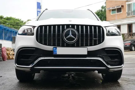 GLS580, GLS63AMG 정품 컨버전 프런트 범퍼,그릴,리어디퓨져,머플러 팁 AMG 정품 튜닝 / 경기 성남 분당