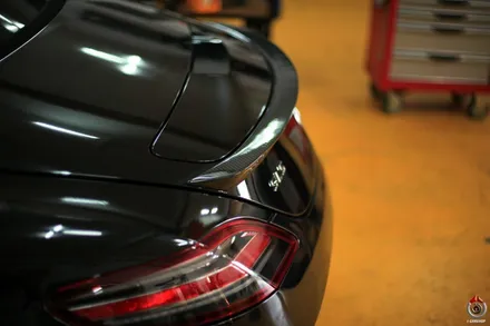 벤츠 SLS W197 독일 MEC 디자인 리어 범퍼 카본 디퓨져 카본 스포일러 장착 MEC DESIGN / 경기 성남 분당