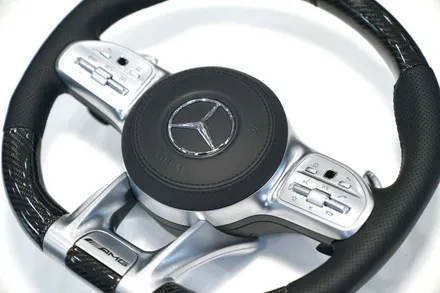 벤츠 전용  신형 카본 핸들 에어백/진동기능 포함 AMG 지바겐 W463 G63AMG,G350,G500,W213,W212,W222 / 경기 성남 분당