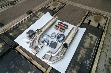 지바겐 G63amg 아크라포빅 티타늄 가변 머플러 W463A / 경기 성남 분당