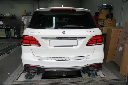 벤츠 GLE63AMG 브라부스 가변 머플러 카본 디퓨져 장착 BRABUS / 경기 성남 분당