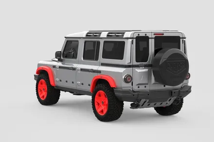 이네오스 그레나디어 칸 디자인 와이드 펜더, 몬디알 20인치 휠 Kahn design / 경기 성남 분당
