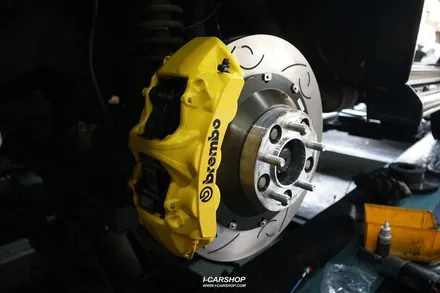 지바겐 브렘보 GT 키트 장착 W463 G500 BRAMBO 장착!! / 경기 성남 분당