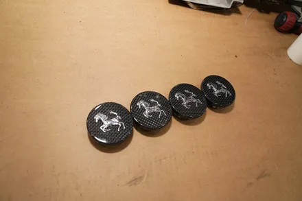 페라리 전 차량용 카본 휠캡 carbon wheel cap ferrari / 경기 성남 분당