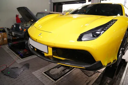 페라리 488 gtb 노비텍 프런트 립 세트 테일램프 리어 아웃렛 카프리스토 주유커버 카프리스토  novitec capristo / 경기 성남 분당