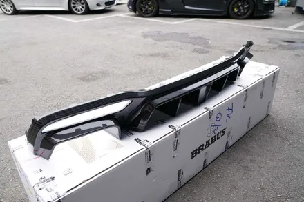 벤츠 GLE63AMG 브라부스 가변 머플러 카본 디퓨져 장착 BRABUS / 경기 성남 분당
