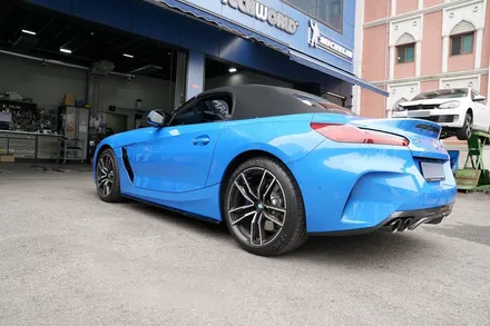BMW Z4 G29 독일 리거 사이드 스커트 유광 블랙 장착 RIEGER / 경기 성남 분당
