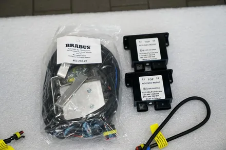 지바겐 G500 4X4 브라부스 프런트 립 스포일러 더블 LED BRABUS / 경기 성남 분당