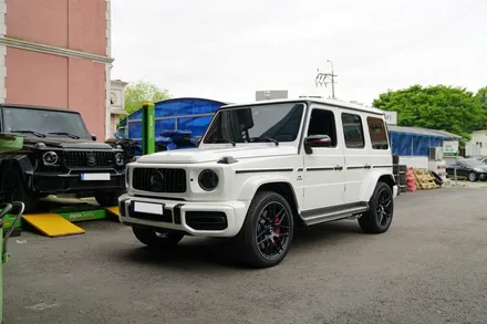지바겐 G63AMG 나이트 에디션 엠블럼 세트,전동스텝,유럽형머플러 AMG 정품 / 경기 성남 분당