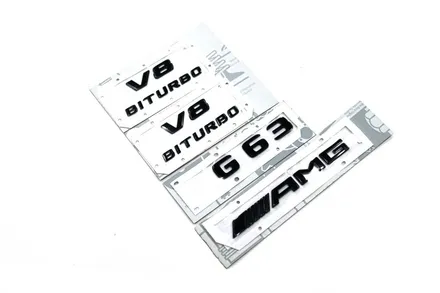 벤츠 지바겐 G63AMG 브라부스 모노블록 Z 22인치 + 브라부스 정품 펜더 스티커 + AMG 정품 미러 레드 라인 스티커 장착 BRABUS ,AMG / 경기 성남 분당