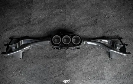 페라리 458 노비텍 리어 범퍼 포그 라이트 커버 아크라포빅 머플러 팁 세트 novitec akrapovic / 경기 성남 분당
