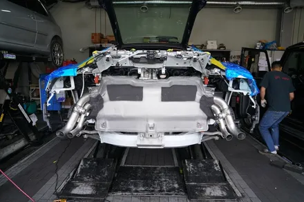 Audi R8 V10 레무스 가변 머플러 장착 REMUS / 경기 성남 분당