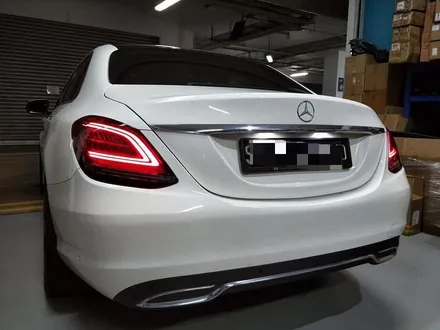 W205 C-CLASS 세단 페이스 리프트 LED 정품 테일램프 키트 / 경기 성남 분당